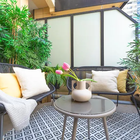 דירה ☆centric Spacious⎮7 Balconies⎮brand New ⎮aircon ☆ סן סבסטיאן